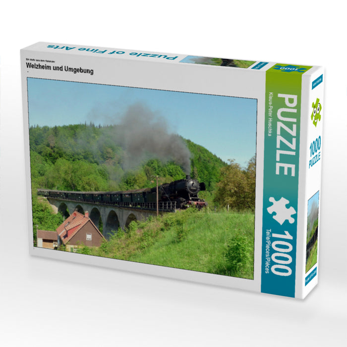 Welzheim et ses environs - Puzzle photo CALVENDO 
