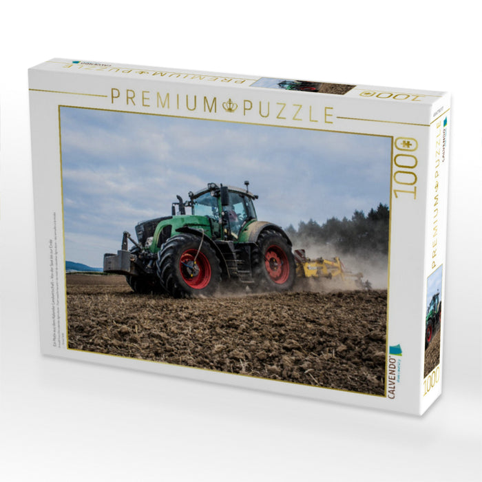 Ein Motiv aus dem Kalender Landwirtschaft - Von der Saat bis zur Ernte - CALVENDO Foto-Puzzle'