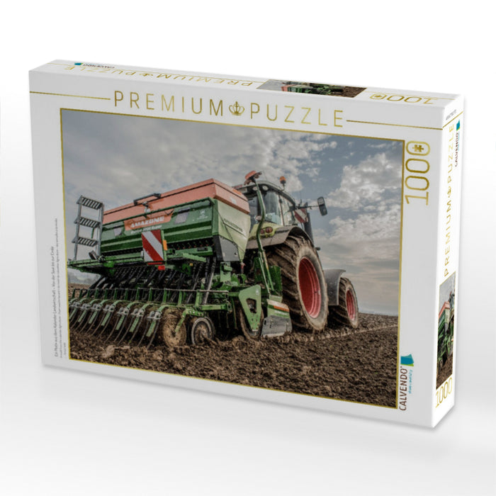 Ein Motiv aus dem Kalender Landwirtschaft - Von der Saat bis zur Ernte - CALVENDO Foto-Puzzle'