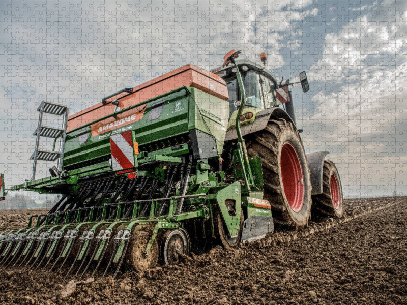 Ein Motiv aus dem Kalender Landwirtschaft - Von der Saat bis zur Ernte - CALVENDO Foto-Puzzle'