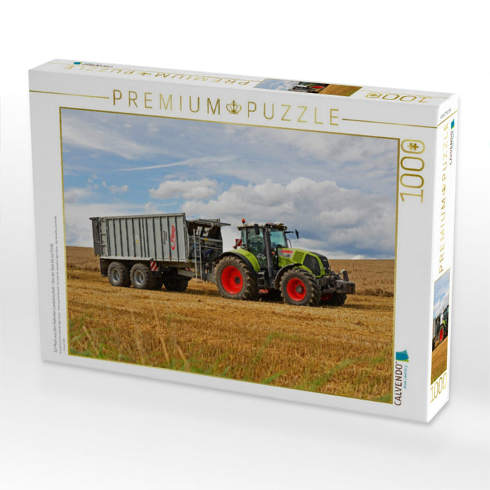 Ein Motiv aus dem Kalender Landwirtschaft - Von der Saat bis zur Ernte - CALVENDO Foto-Puzzle'