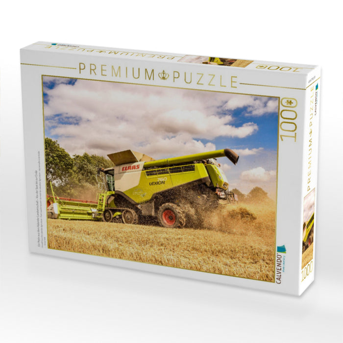 Ein Motiv aus dem Kalender Landwirtschaft - Von der Saat bis zur Ernte - CALVENDO Foto-Puzzle'