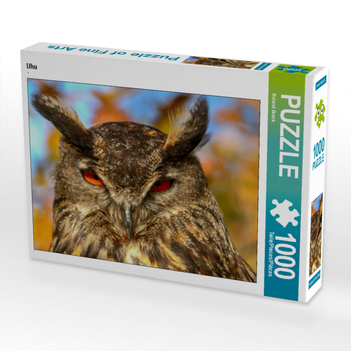 Uhu 1000 Teile Puzzle quer - CALVENDO Foto-Puzzle'