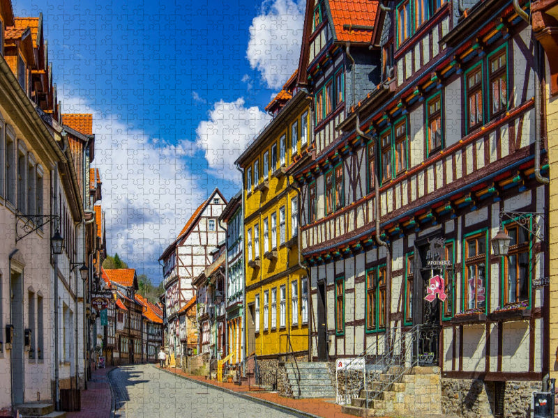 Die Rittergasse - CALVENDO Foto-Puzzle'