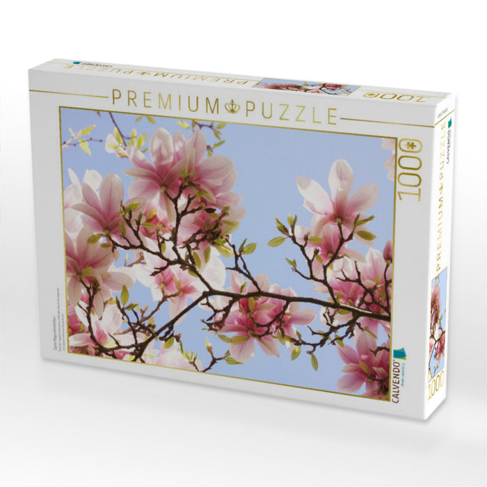 Zarte Magnolienblüten - CALVENDO Foto-Puzzle'