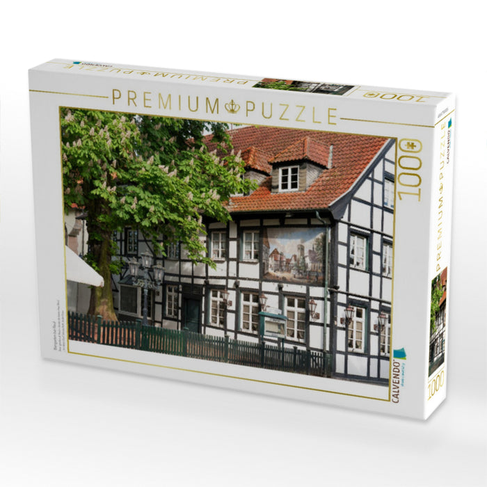 Biergarten bei Reul - CALVENDO Foto-Puzzle'