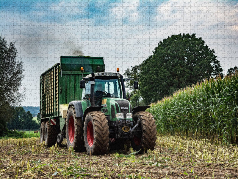 Ein Motiv aus dem Kalender Landwirtschaft - Giganten im Feld - CALVENDO Foto-Puzzle'