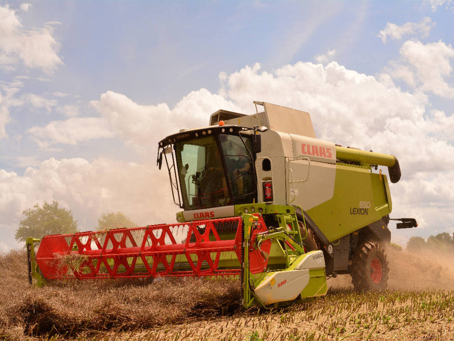 Ein Motiv aus dem Kalender Landwirtschaft - Giganten im Kornfeld - CALVENDO Foto-Puzzle'