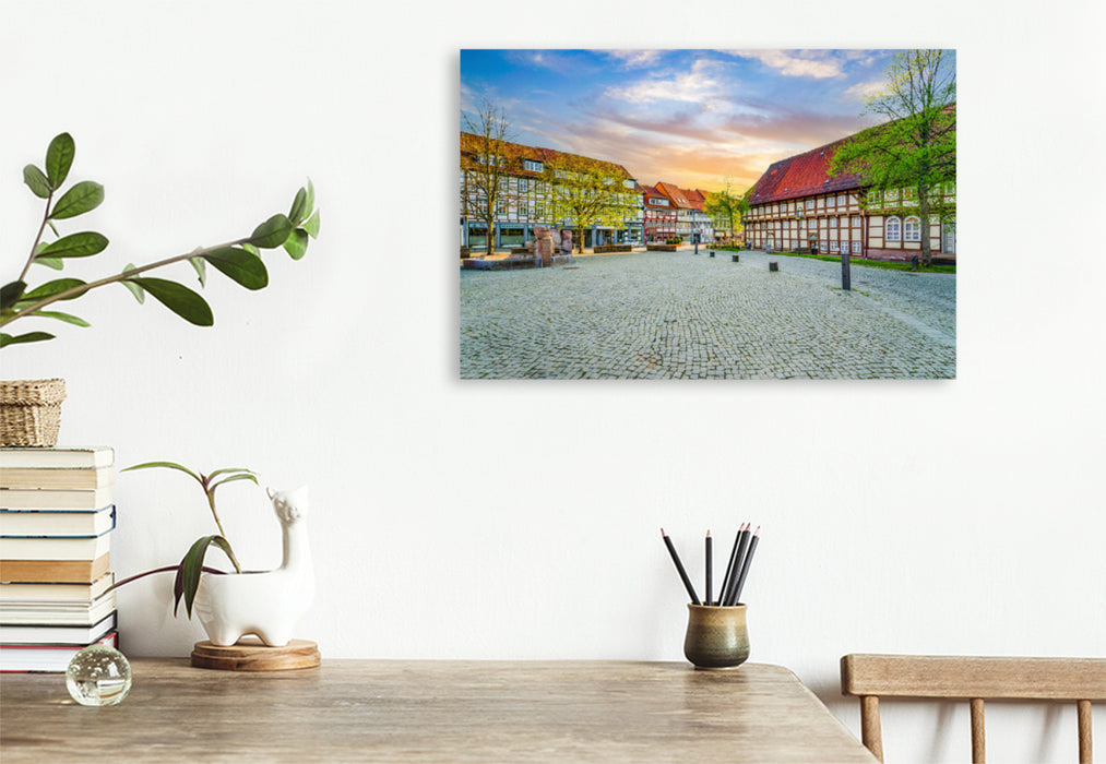 Premium textile canvas Premium textile canvas 120 cm x 80 cm across A motif from the Northeim Impressions calendar 