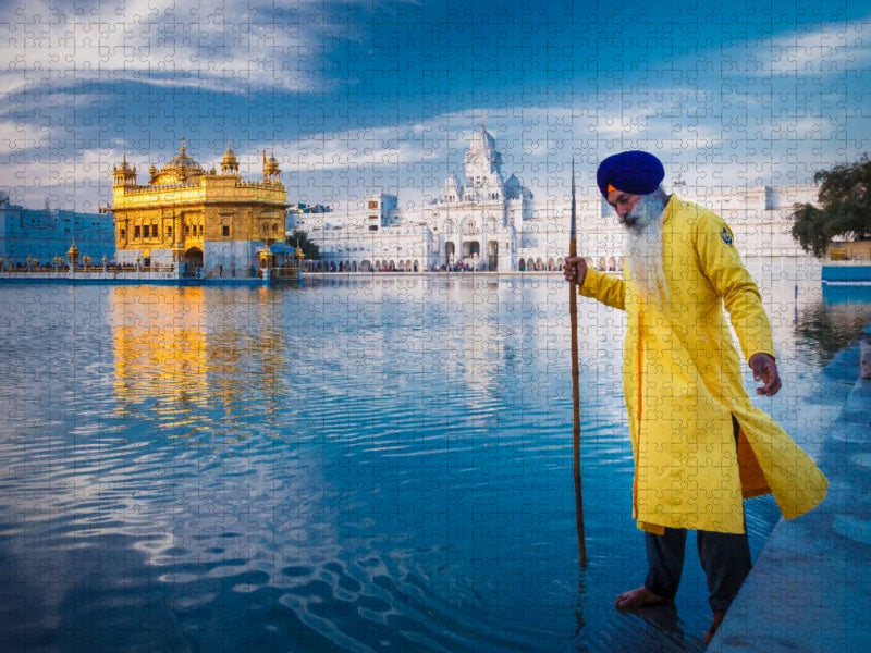 Golden Temple, Amritsar - CALVENDO Foto-Puzzle'