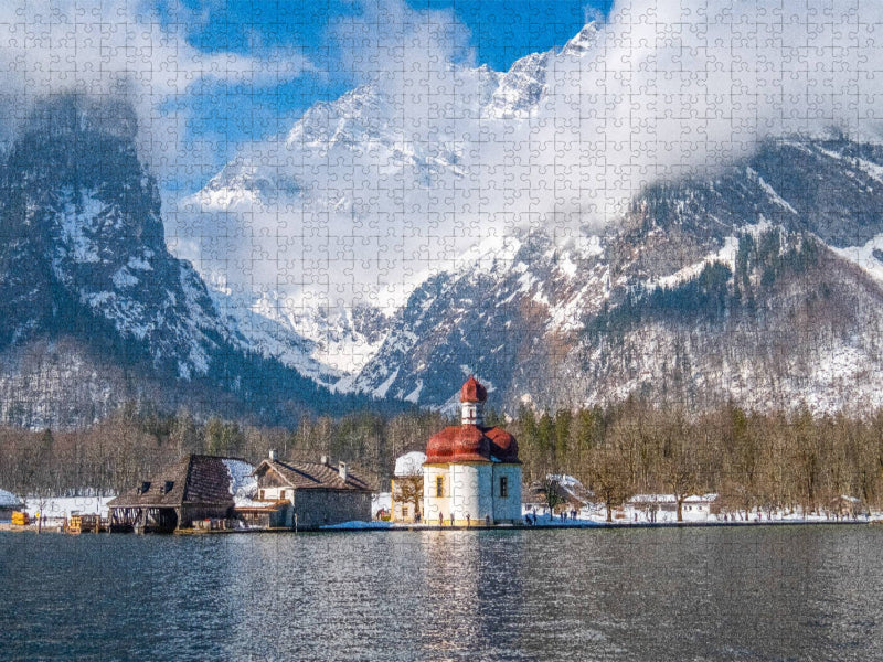 St. Bartholomä - CALVENDO Foto-Puzzle'