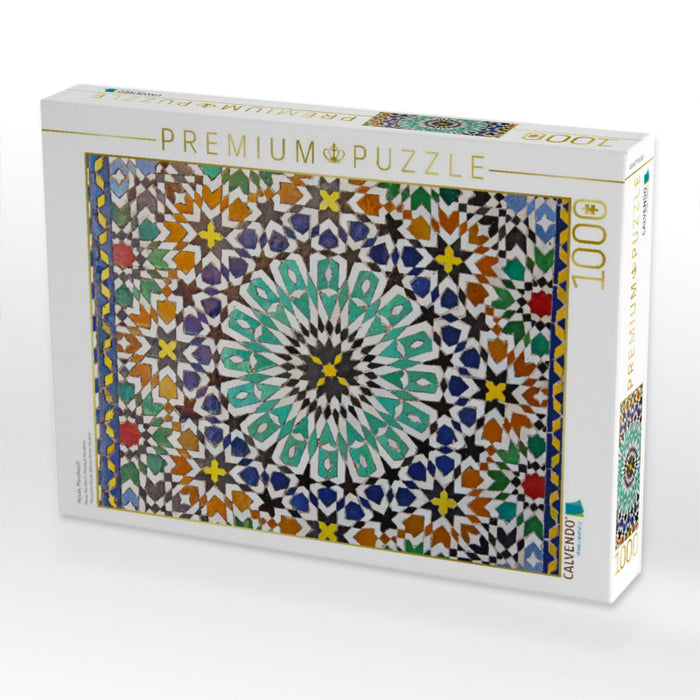 Mosaik, Marrakesch - CALVENDO Foto-Puzzle'