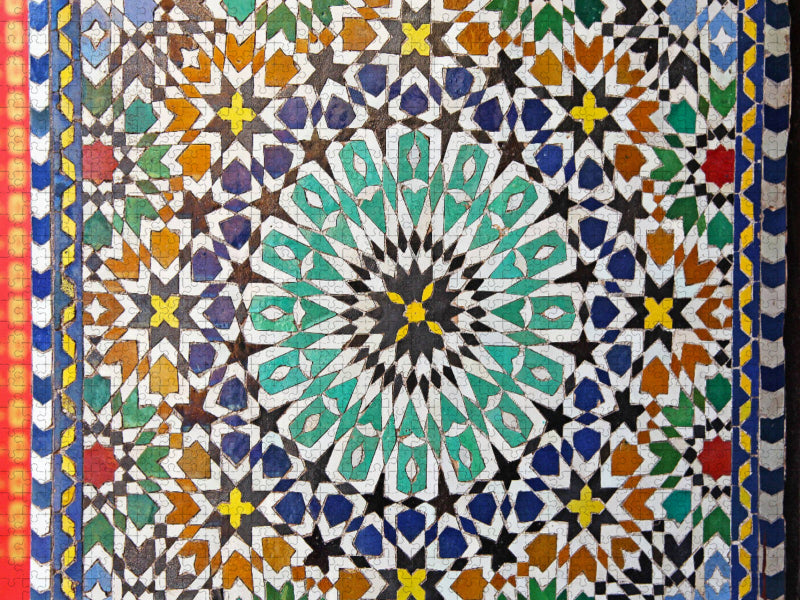 Mosaik, Marrakesch - CALVENDO Foto-Puzzle'
