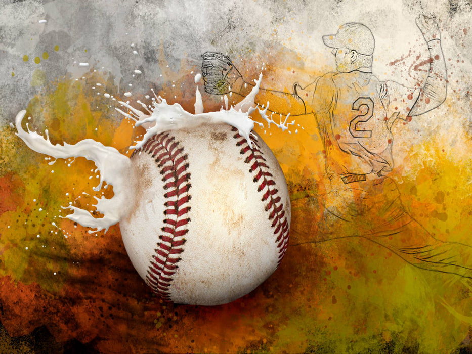 SPORT trifft SPLASH - Baseball - CALVENDO Foto-Puzzle'