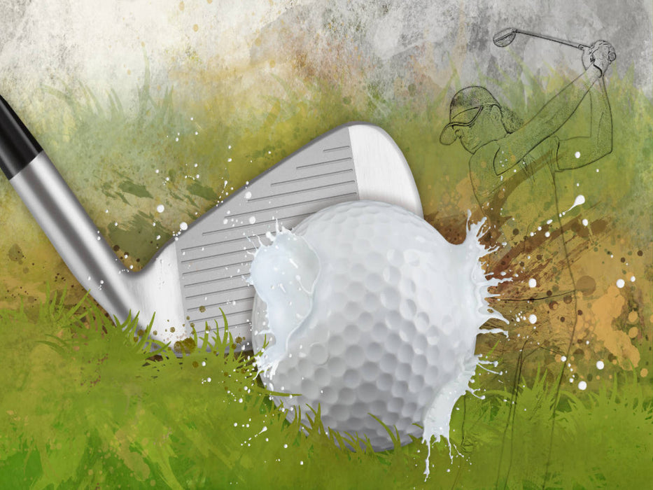SPORT trifft SPLASH - Golf - CALVENDO Foto-Puzzle'