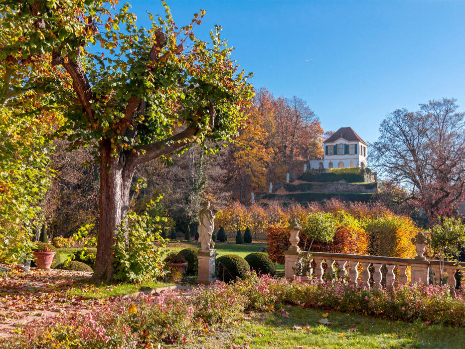 Herbst in Diesbar-Seußlitz - CALVENDO Foto-Puzzle'