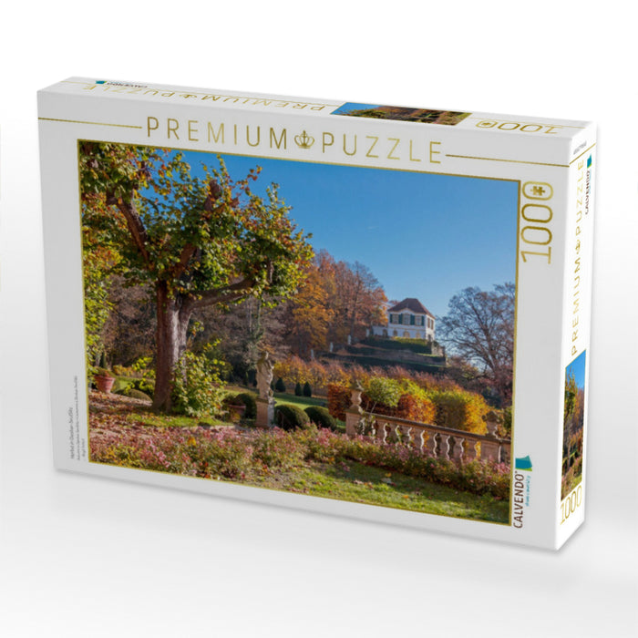 Herbst in Diesbar-Seußlitz - CALVENDO Foto-Puzzle'