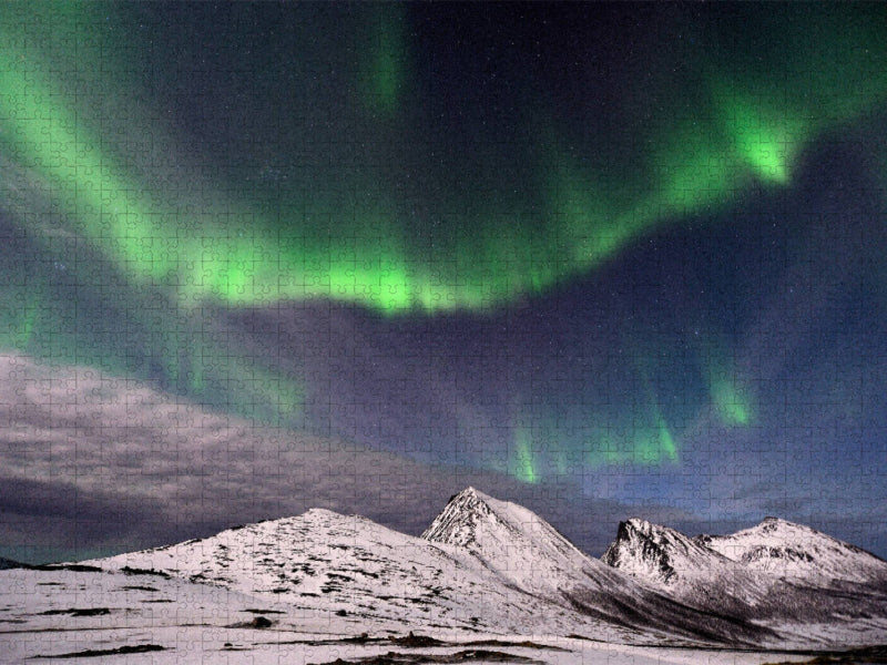Ein Motiv aus dem Kalender Aurora Borealis: Polarlichter in Norwegen - CALVENDO Foto-Puzzle'