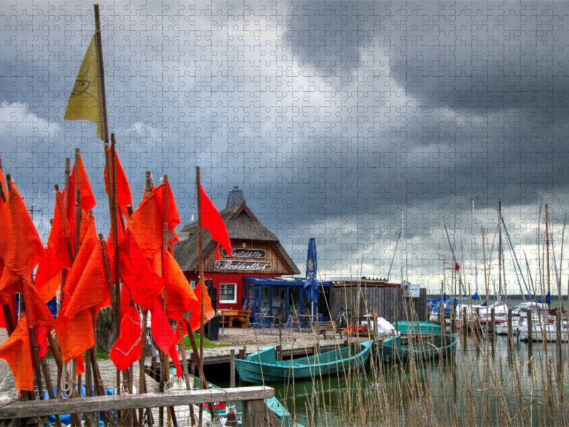 Hafen Dierhagen - CALVENDO Foto-Puzzle'