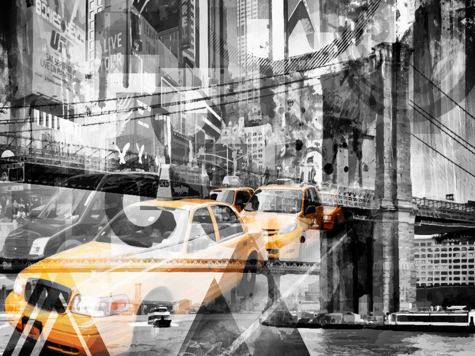 Modern Art NYC Collage - CALVENDO Foto-Puzzle'