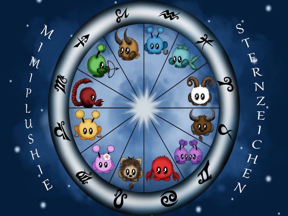 Mimiplushie Sternzeichen - CALVENDO Foto-Puzzle'