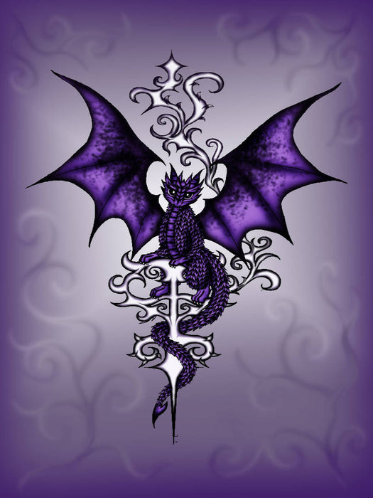 Ornament Drache - CALVENDO Foto-Puzzle'