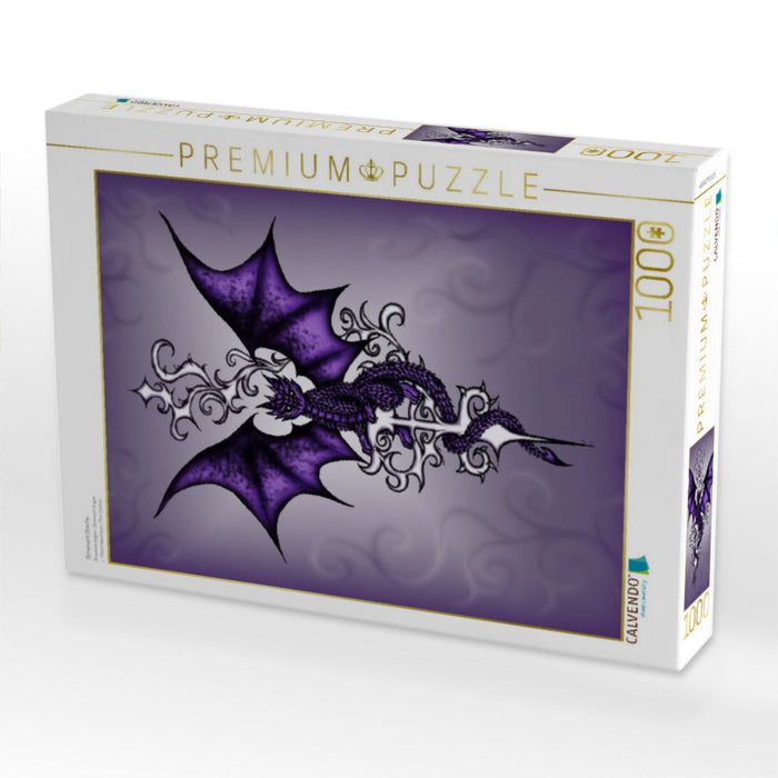 Ornament Drache - CALVENDO Foto-Puzzle'