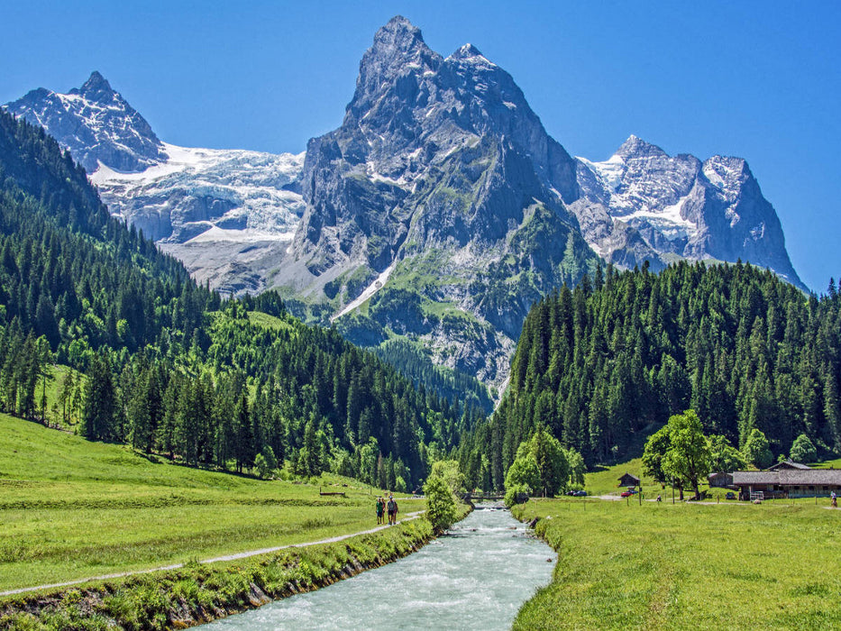 Rosenlauigletscher im Berner Oberland - CALVENDO Foto-Puzzle'