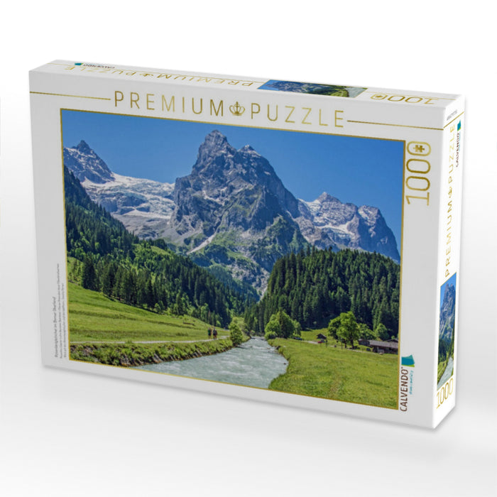 Rosenlauigletscher im Berner Oberland - CALVENDO Foto-Puzzle'