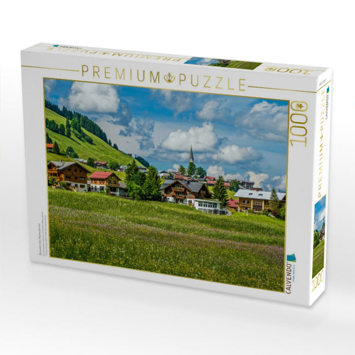 Bezauberndes Kleinwalsertal - CALVENDO Foto-Puzzle'