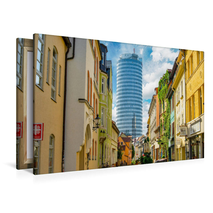 Premium Textil-Leinwand Wagnergasse