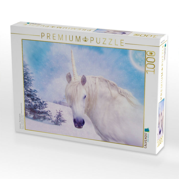 Einhörner - Märchenpferde - CALVENDO Foto-Puzzle'