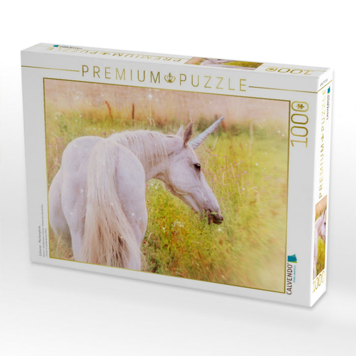 Einhörner - Märchenpferde - CALVENDO Foto-Puzzle'