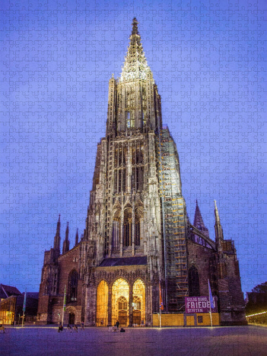 Das Ulmer Münster - CALVENDO Foto-Puzzle'