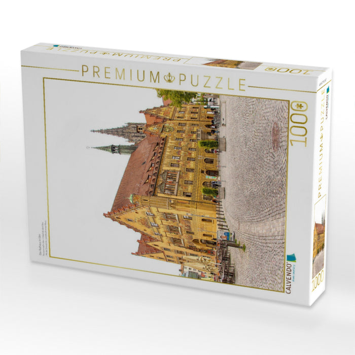 Das Rathaus in Ulm - CALVENDO Foto-Puzzle'