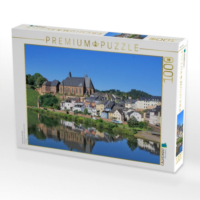 Saarburg an der Saar - CALVENDO Foto-Puzzle'