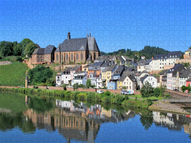 Saarburg an der Saar - CALVENDO Foto-Puzzle'