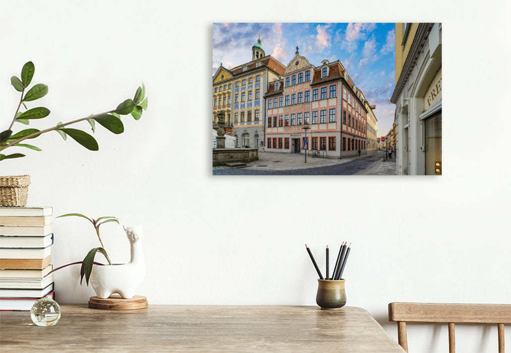 Premium textile canvas Premium textile canvas 120 cm x 80 cm across A motif from the Coburg Impressions calendar 