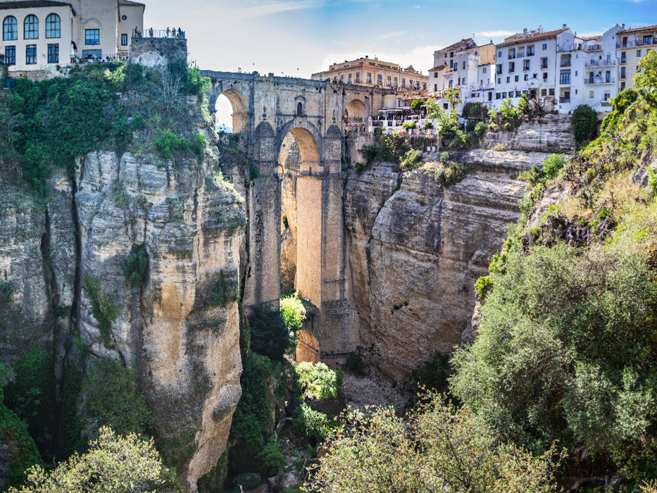 Puente Nuevo Brücke über die El Tajo Schlucht - CALVENDO Foto-Puzzle'