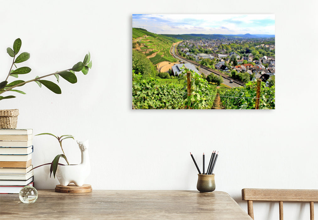 Premium textile canvas Premium textile canvas 120 cm x 80 cm landscape view of Bad Neuenahr/Ahrweiler 