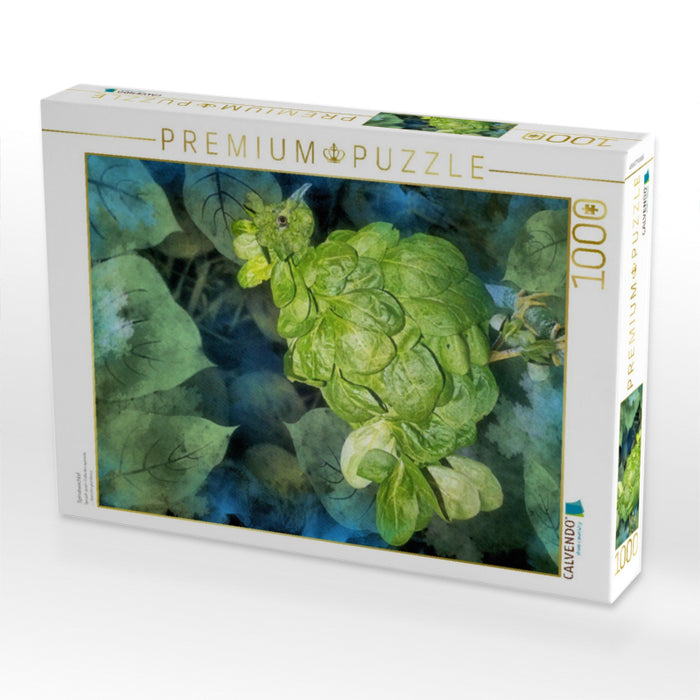Spinatwachtel - CALVENDO Foto-Puzzle'