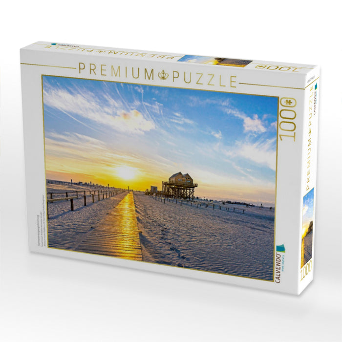 Sonnenuntergangsstimmung - CALVENDO Foto-Puzzle'