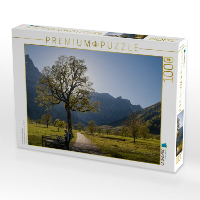 Auf dem Weg zur Engalm - CALVENDO Foto-Puzzle'