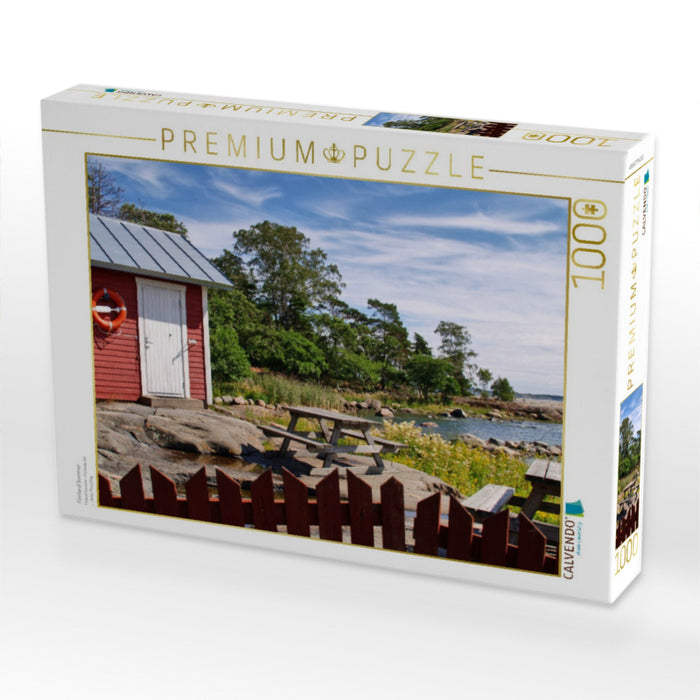 Finnland Sommer - CALVENDO Foto-Puzzle'