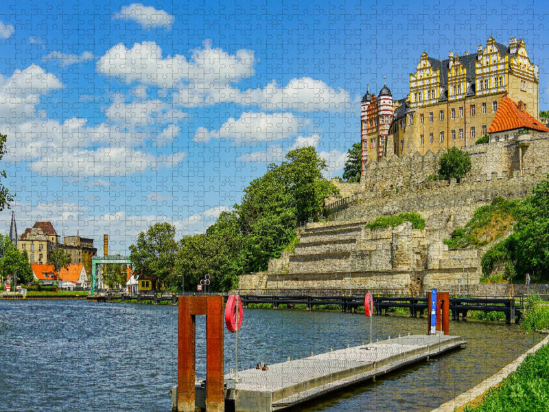 Schloss Bernburg - CALVENDO Foto-Puzzle'