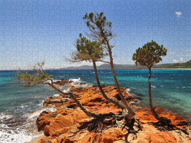 Strand von Palombaggia - CALVENDO Foto-Puzzle'