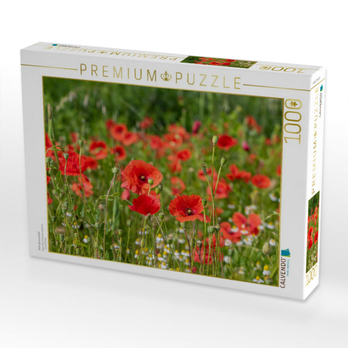 Mohnblumenfeld - CALVENDO Foto-Puzzle'