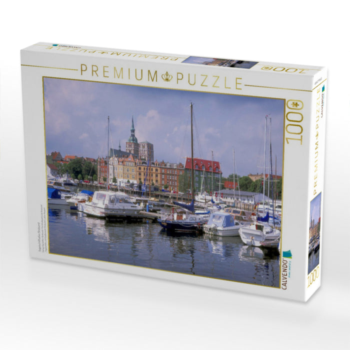 Segelschiffhafen Stralsund - CALVENDO Foto-Puzzle'
