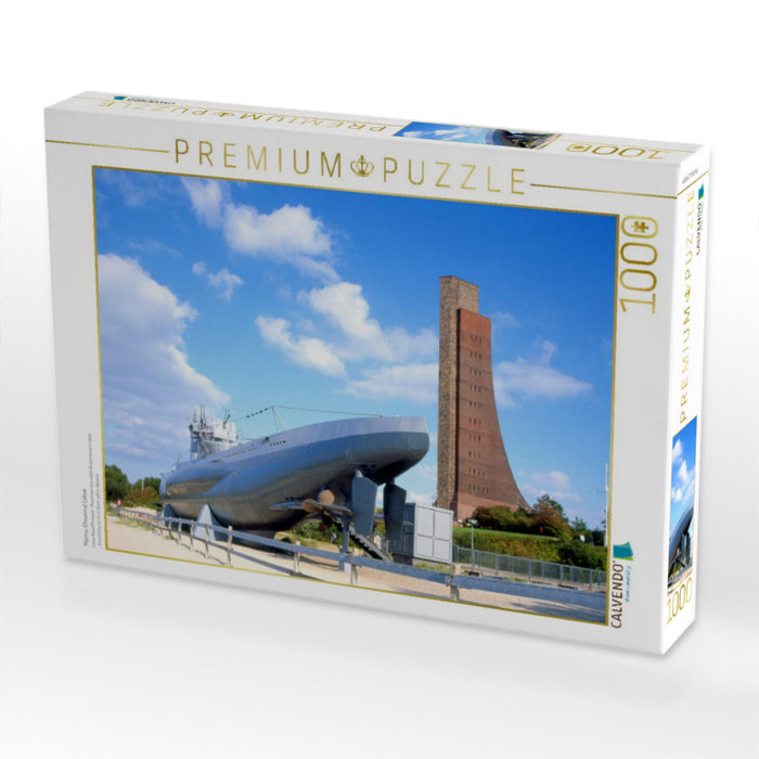 Marine-Ehrenmal Loboe - CALVENDO Foto-Puzzle'
