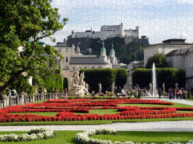 Mirabellgarten in Salzburg - CALVENDO Foto-Puzzle'